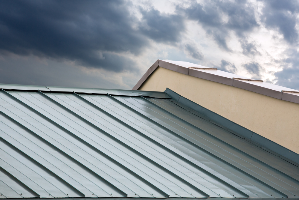 New Corrugated Metal Roof Installed